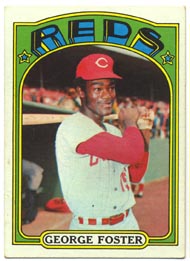 1972 Topps Baseball Cards      256     George Foster